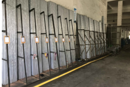 The company fully implements 5S management